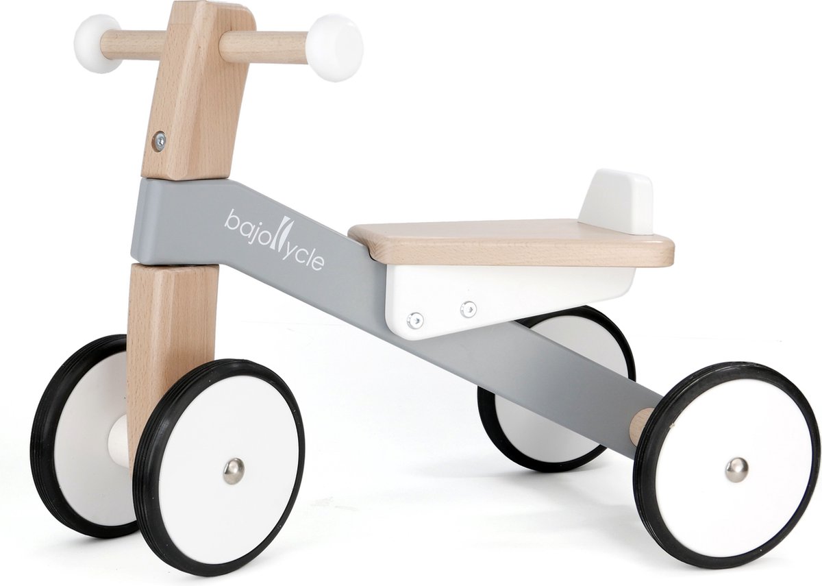 Bajo Bajocycle ride'on white-gray (5906554209997)