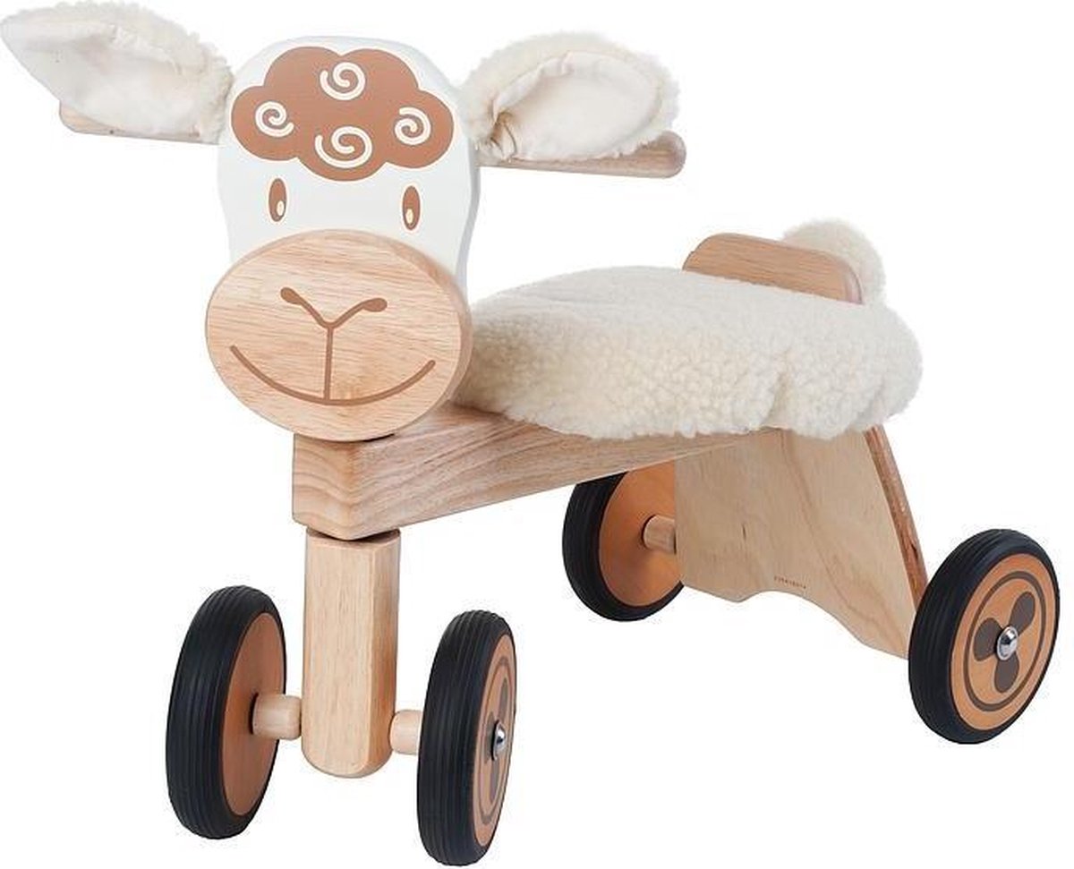 I'm Toy Loopfiets Schaap-s - Loopfiets - Jongens en meisjes - Wit (8719817433292)