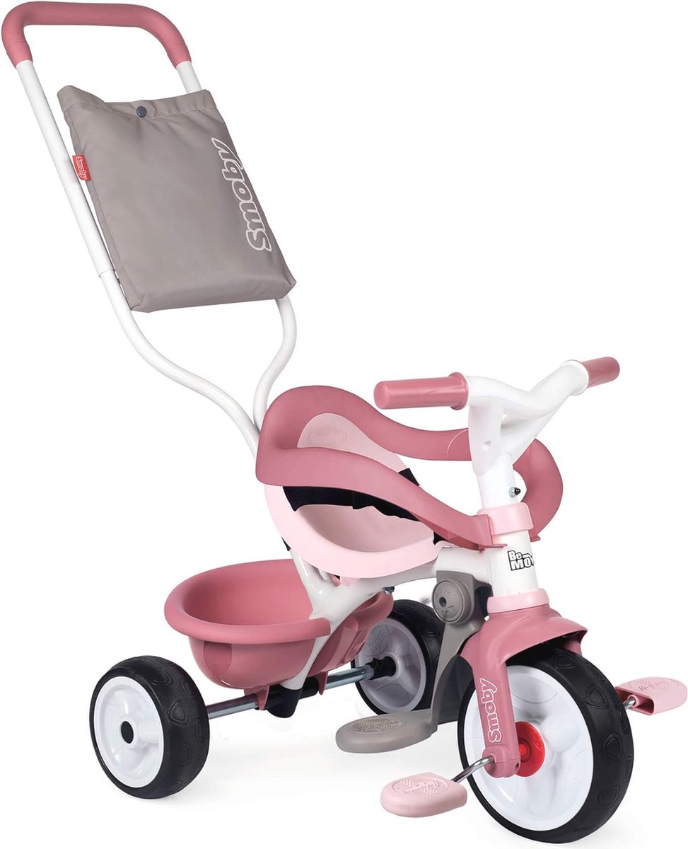 4-in-1 Kinderdriewieler met Accessoires - Inklapbare Jogger voor Kinderen van 9 Maanden tot 5 Jaar (6152611719759)