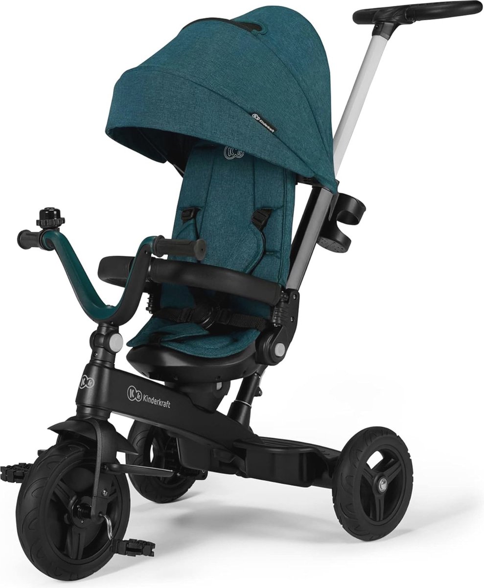 5-in-1 Meegroeiende Babydriewieler - Kinderfiets van 1 tot 5 jaar - Verstelbaar en Transformeerbaar (Blauw) (6152611717731)