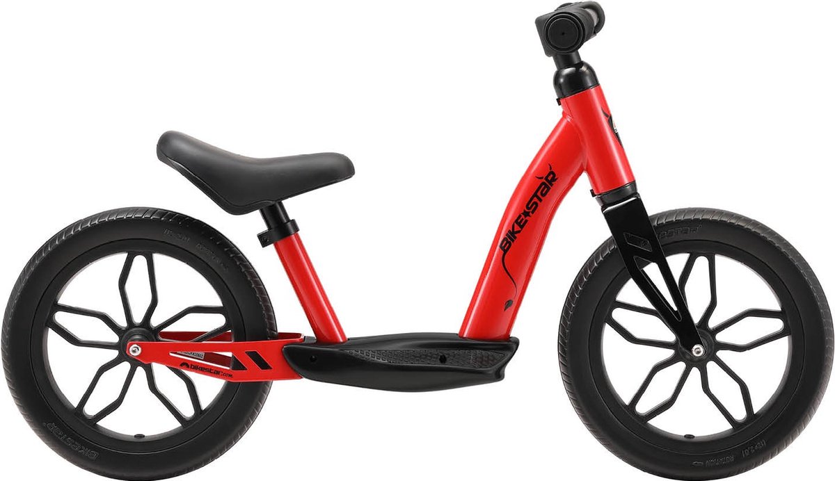 Bikestar loopfiets Eco Classic 12 inch extra light, rood (4260184718184)