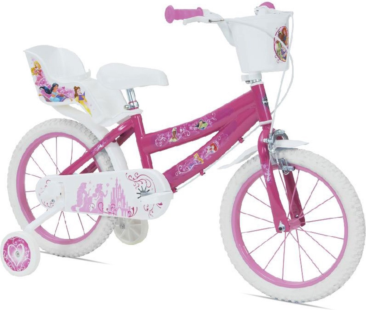 Disney Princess 16'' Fiets Roze Jongen (0324472185196)