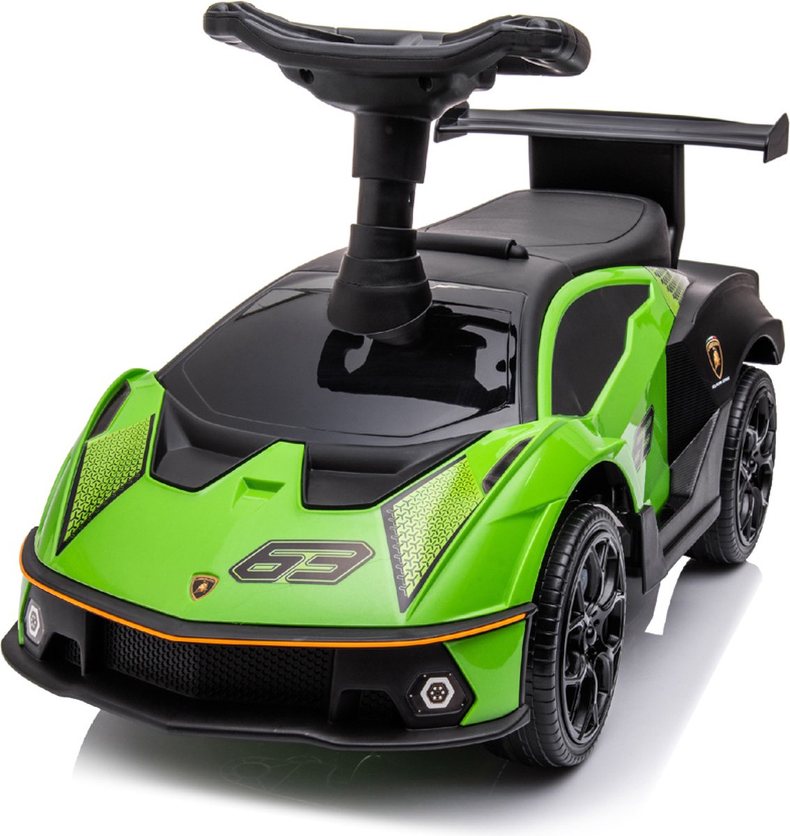 MOON™ Lamborghini Essenza SC V12 Ride On Auto - Groen - Realistisch en Spannend Speelgoedvoertuig voor Peuters (8905039154361)