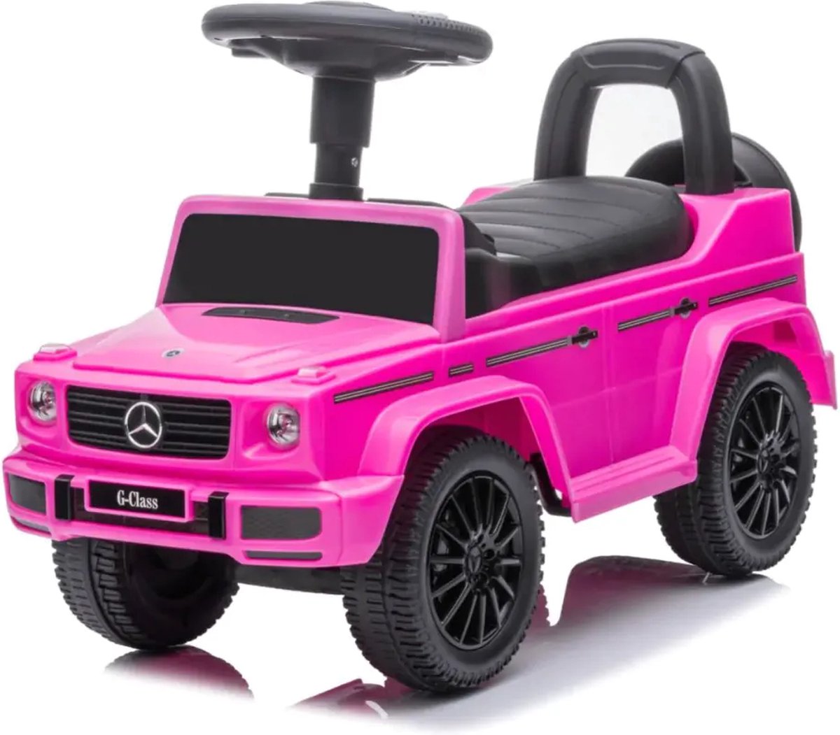 Mercedes Loopauto voor Kinderen - G350 - 1 tot 3 jaar - Opbergbox - Roze (5413822534304)