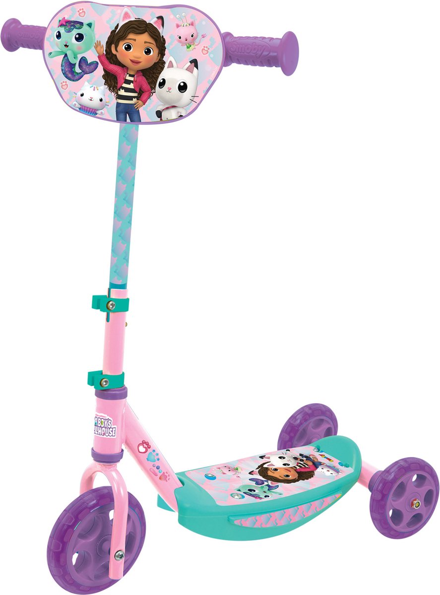 Smoby - Gabby's Dollhouse - Scooter - Step - Driewieler (3032167509123)