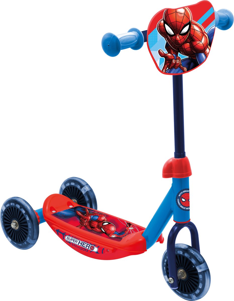 Spiderman Kinderstep met 3 wielen (5902308599734)