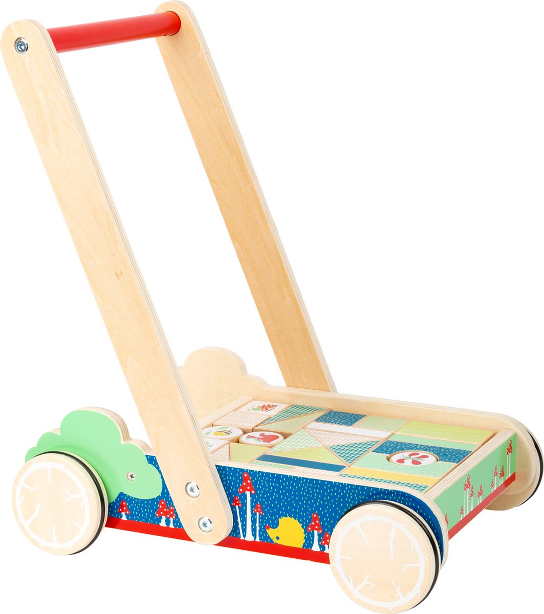 small foot - Building Blocks Baby Walker 