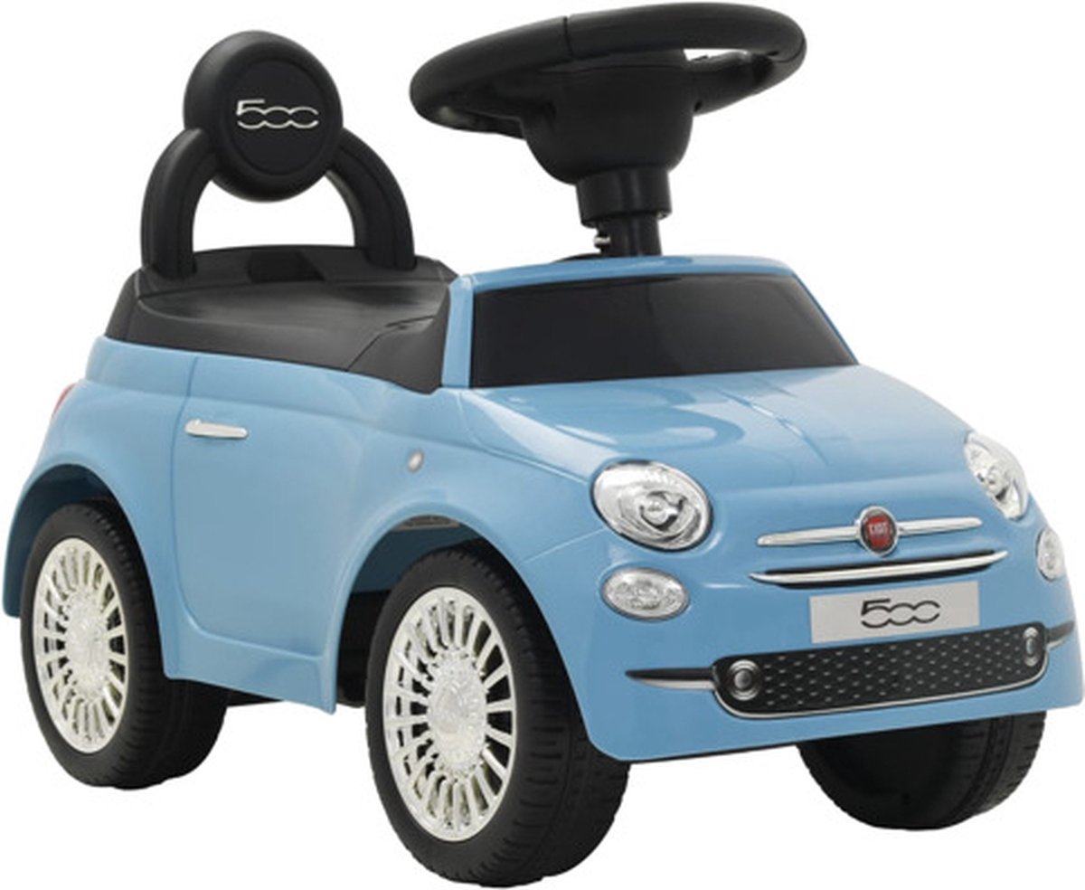 vidaXL Loopauto Fiat 500 blauw (8718475597971)