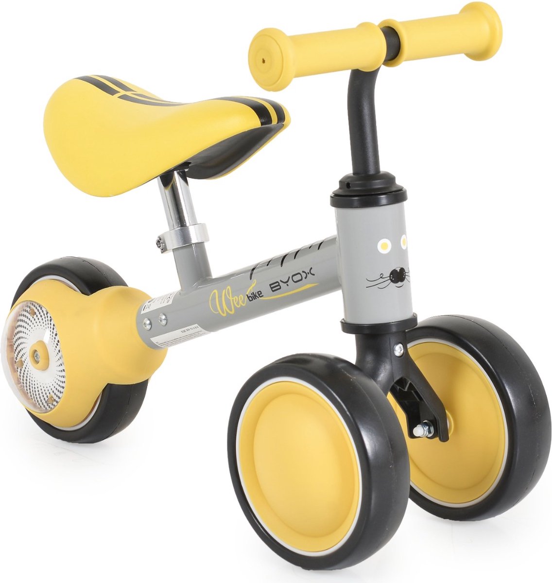 Byox Wee Yellow Loopfiets 111731 (3800146229092)