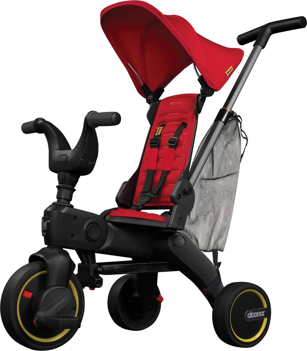 Doona - Liki Trike S3 - Opvouwbare Driewieler - Flame Red (4897055666321)