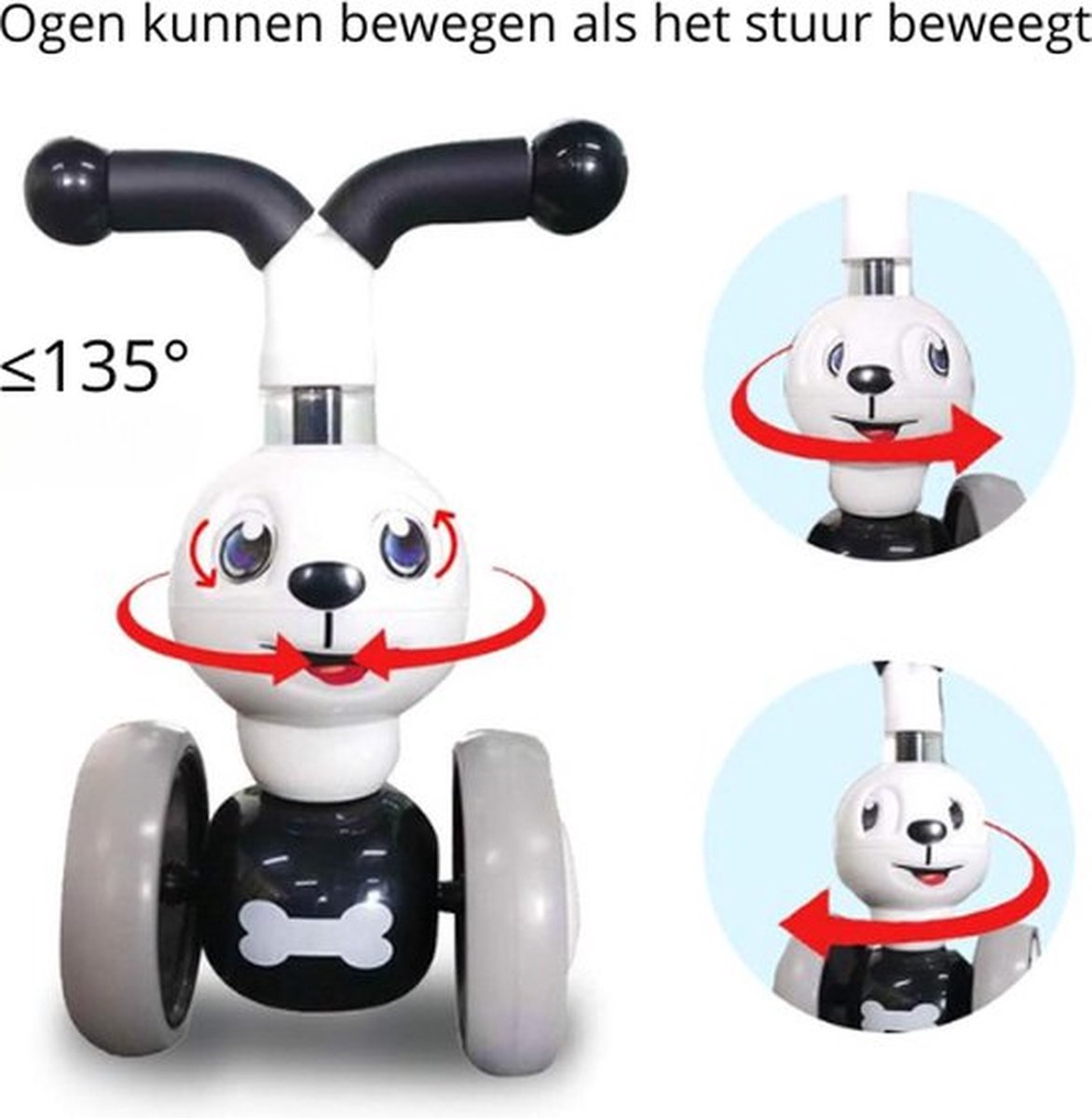 Driewieler - Loopfiets - Kinder driewieler 1/3 jaar - Wit (8785307297538)