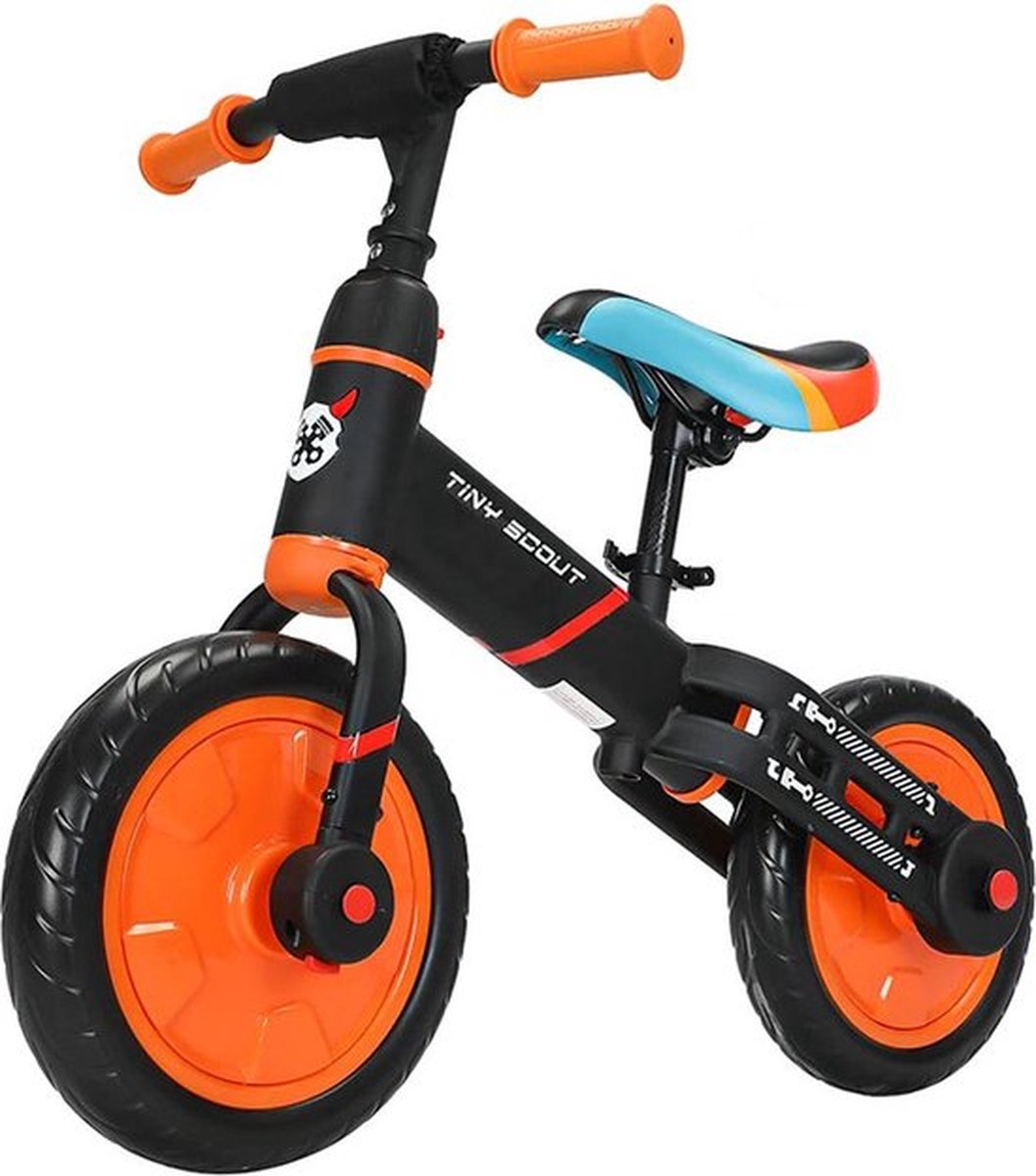 Mrs. Jones® - Loopfiets - 4-in-1 Fiets - Hoogte Verstelbaar (8785307042220)