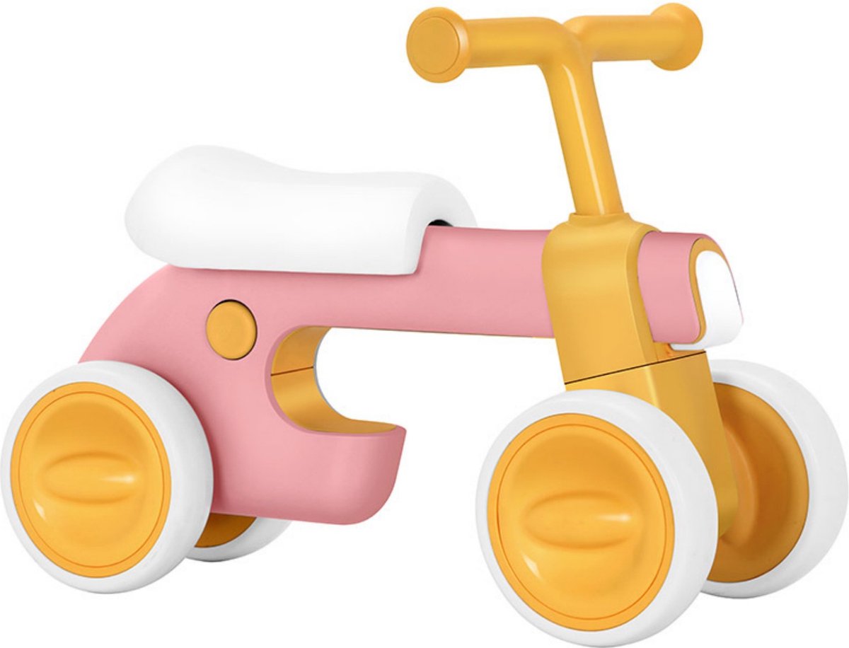 SUMOH® Loopfiets zonder Pedalen, Veilig, Comfortabel en Duurzaam Voor Kinderen vanaf 1 Jaar, Lichtgewicht en Stimulerend voor Motorische Ontwikkeling (Roze) (8721284060246)