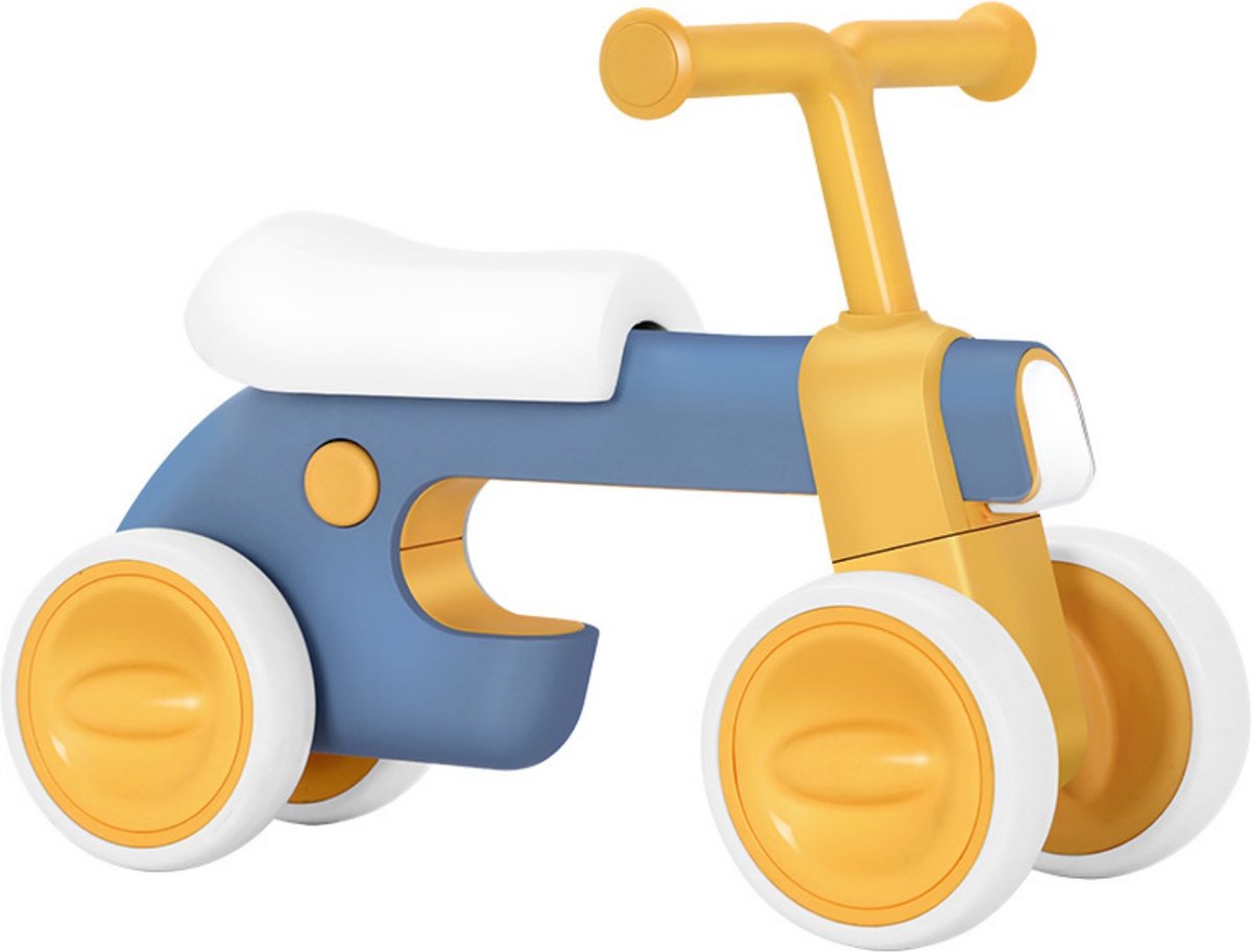 SUMOH® Loopfiets zonder Pedalen, Veilig, Comfortabel en Duurzaam Voor Kinderen vanaf 1 Jaar, Lichtgewicht en Stimulerend voor Motorische Ontwikkeling (Blauw) (8721284060253)