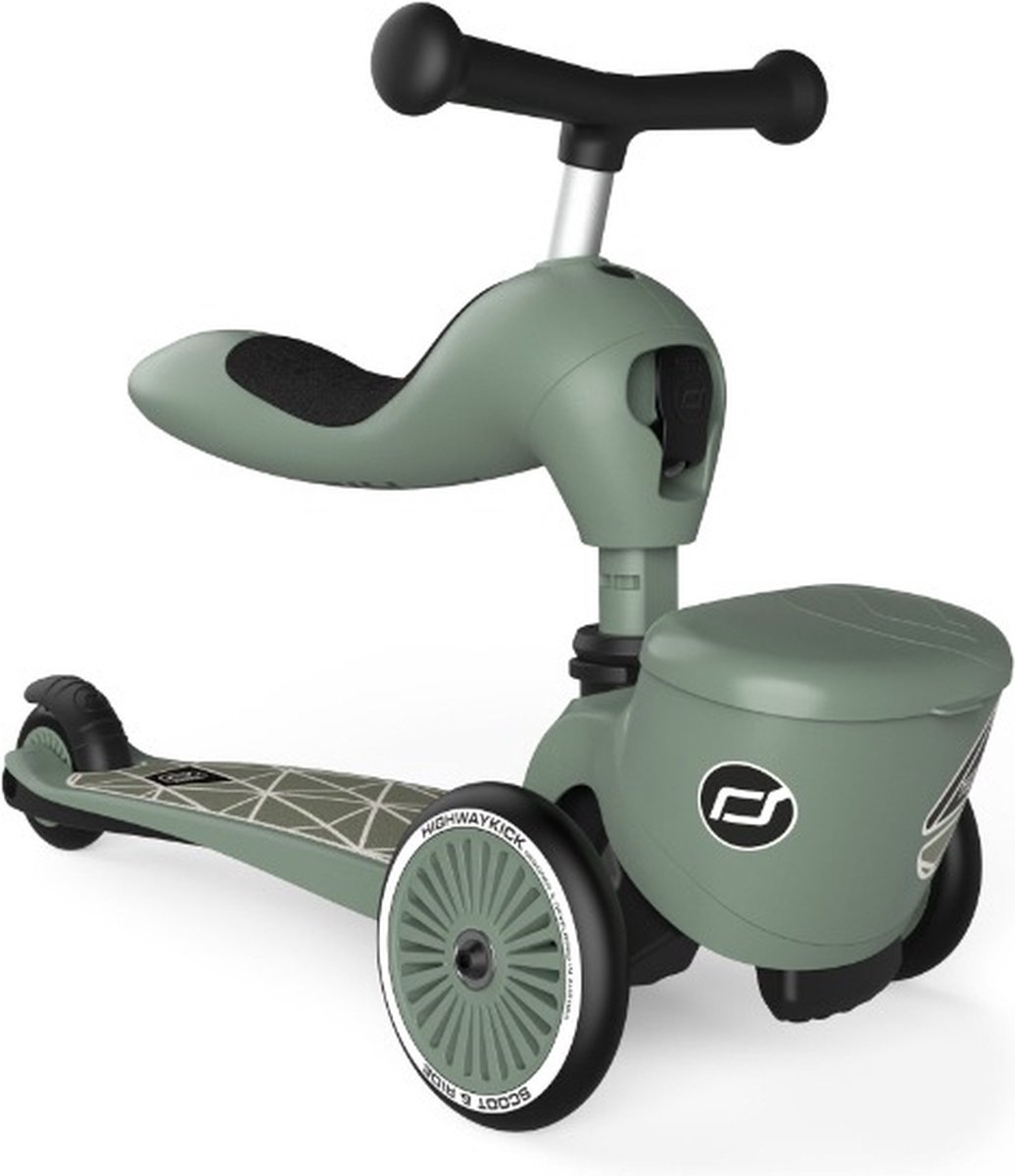 Scoot and Ride Highway Kick 1 Lifestyle Green Lines (4897033966047)