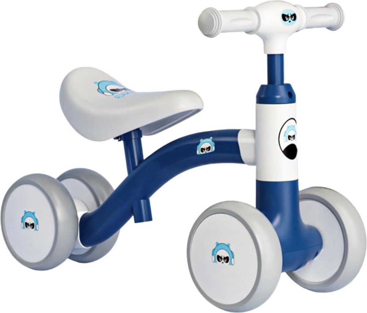 loopfiets 1 jaar - Voor Jongens En Meisjes - loopfietsen - loop fiets - Loopwagen - Kinderloopfiets - Driewieler Peuter - Driewielfiets - Speelgoed - Blauw (6151120835899)