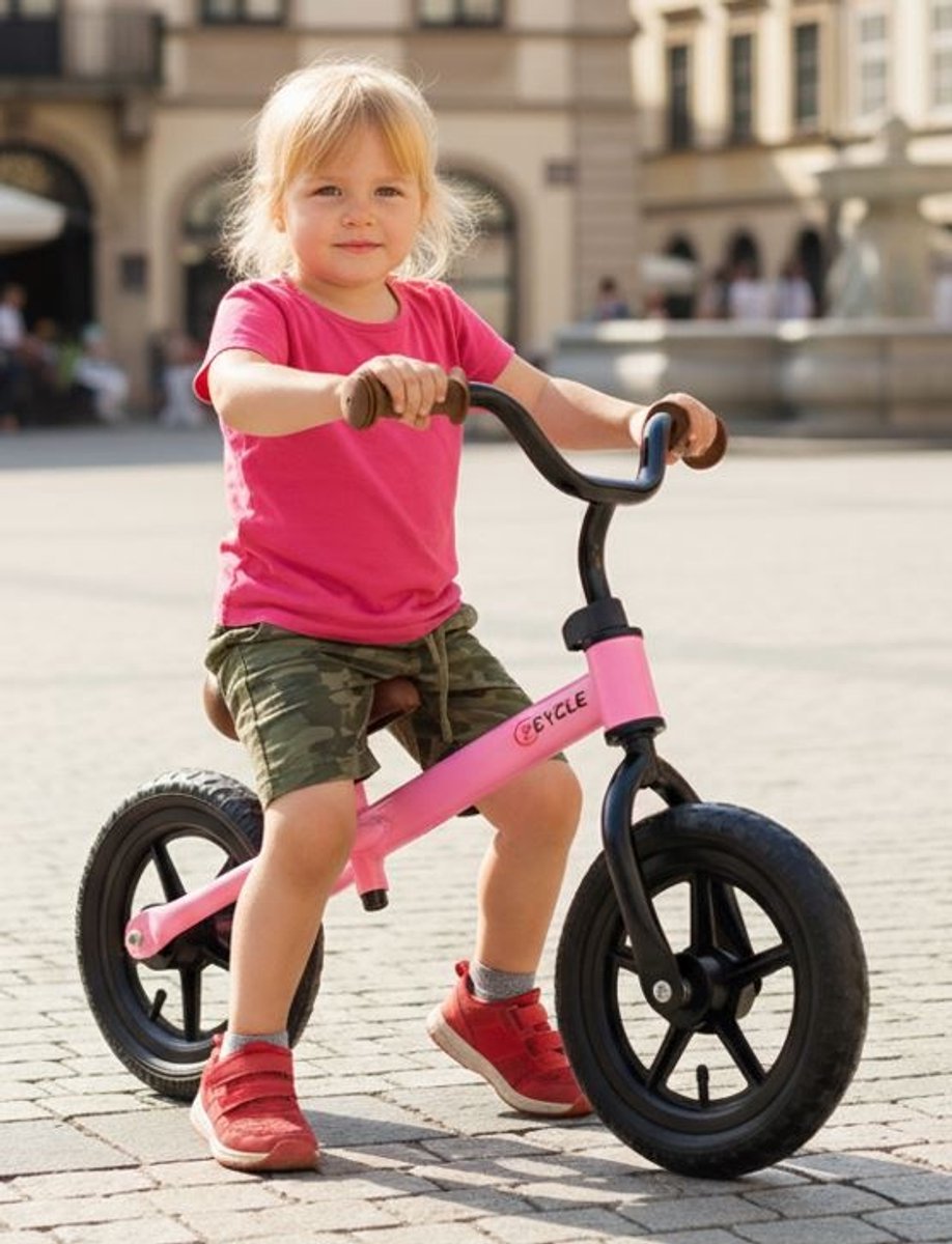 2Cycle Loopfiets - Mat-Roze (8720512840193)