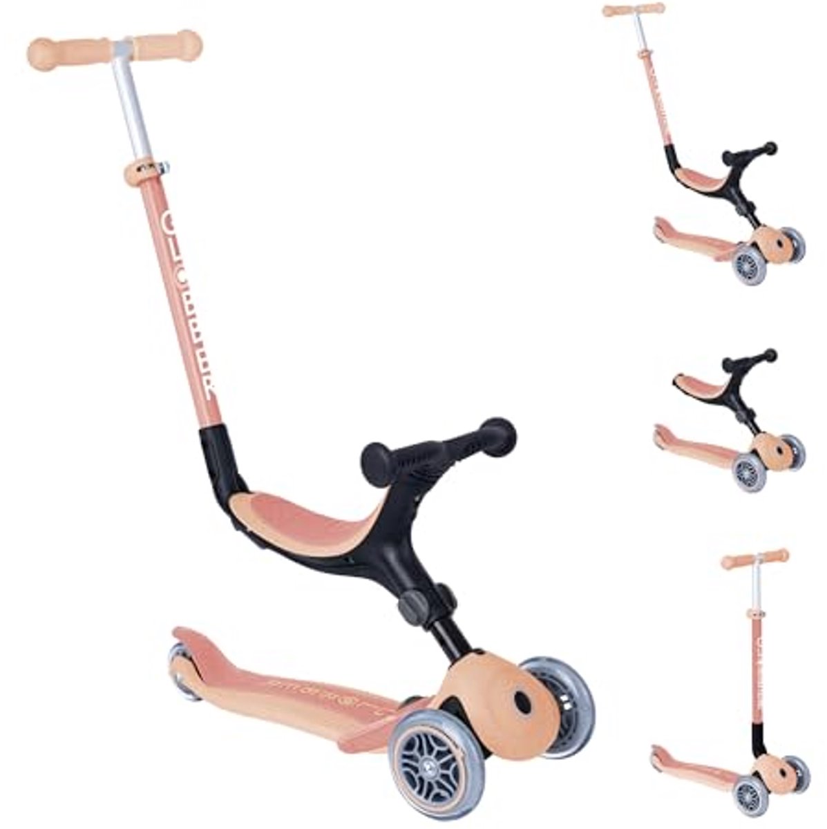 3-in-1 Kindervoertuig - Duurzame Vouwbare Scooter en Driewieler (6153803648697)