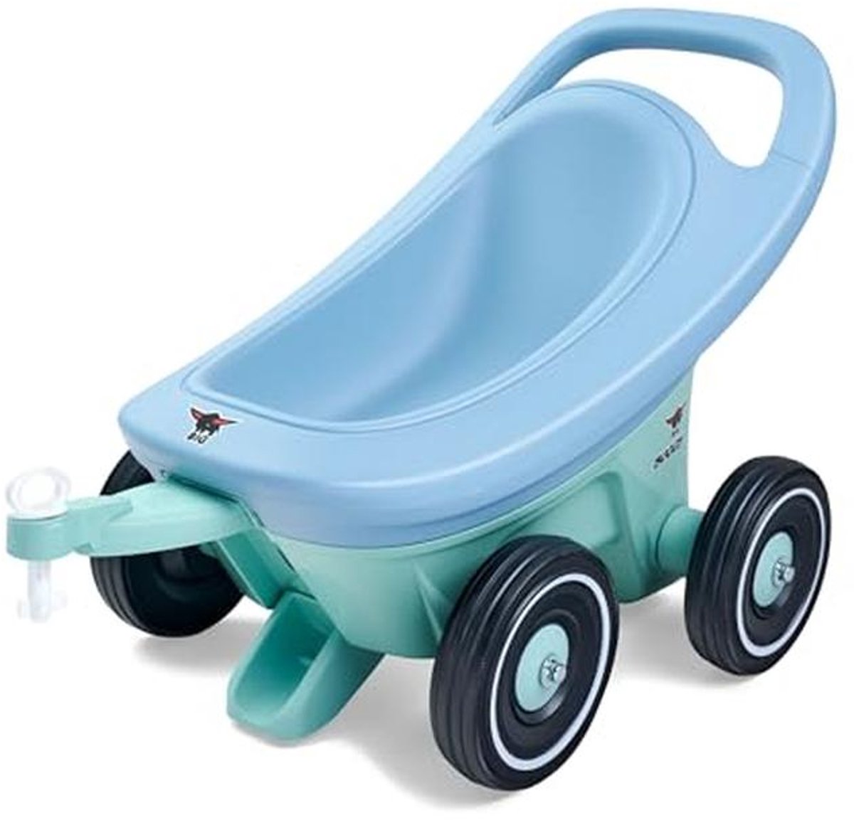 3-in-1 Loopfiets met Verstelbare Remfunctie voor Kinderen vanaf 1 Jaar - Blauw Turquoise (9101046791714)