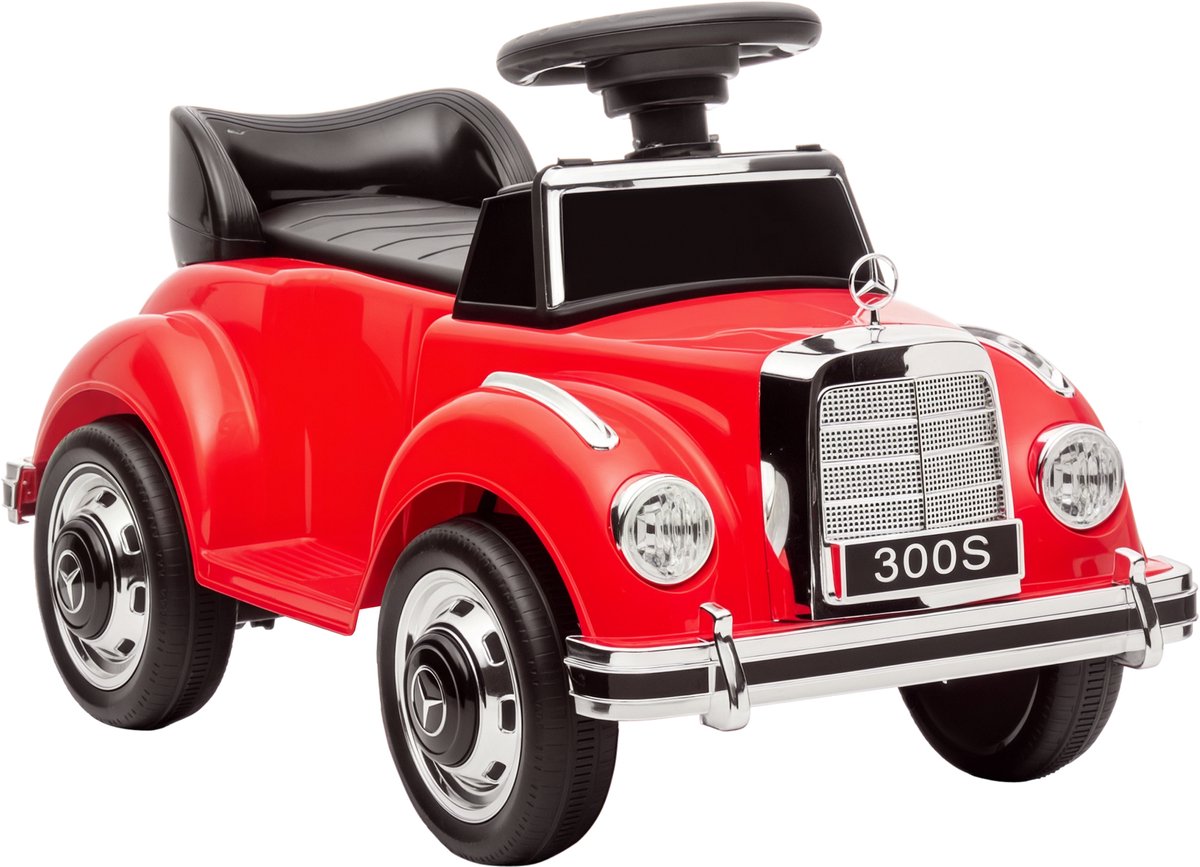 AIYAPLAY Glijauto voor Kinderen Kunststof, Metaal 77,5L x 41,5B x 45H cm Rood (4255826802864)