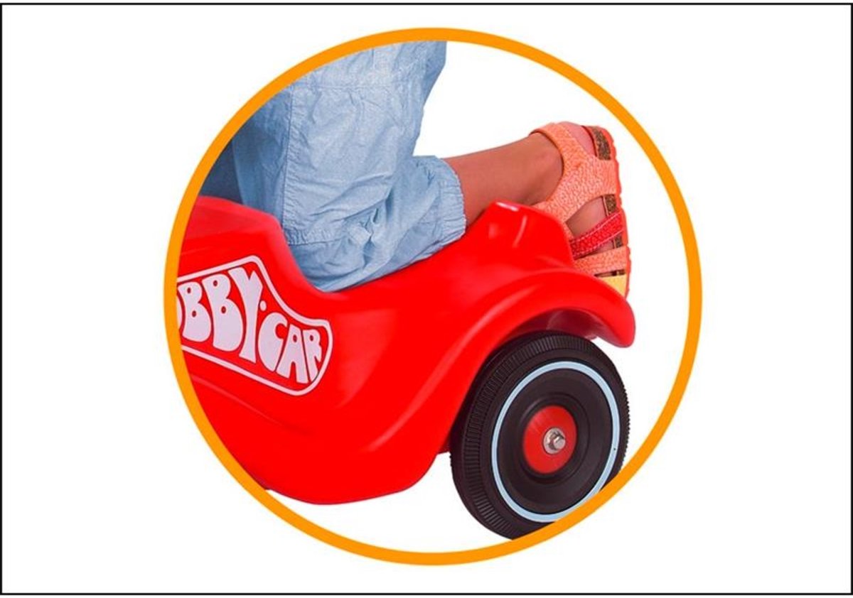 BIG - Bobby Car Classic - Rood - Vanaf 1 jaar - Loopauto (4004943013031)