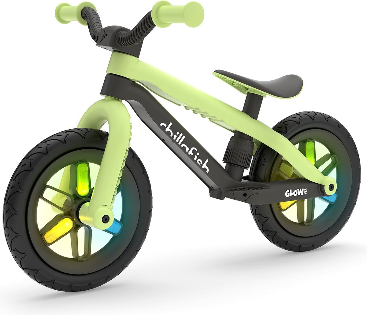 BMXie GLOW - Chillafish loopfiets met oplichtende 12 inch wielen (5425029652538)