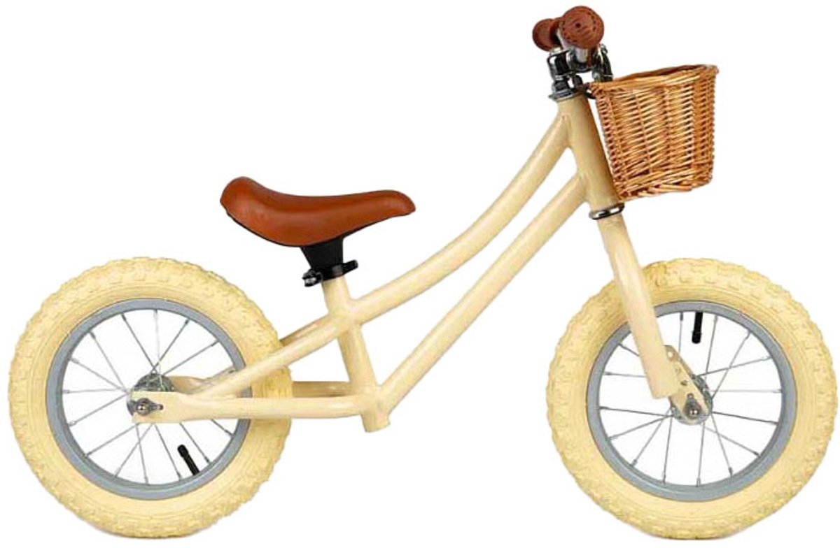 Bigjigs Loopfiets Creme (0691621850527)