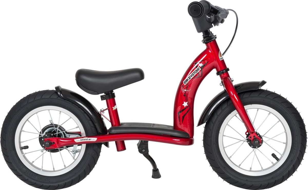 Bikestar loopfiets Classic 12 inch, rood (4260184711369)