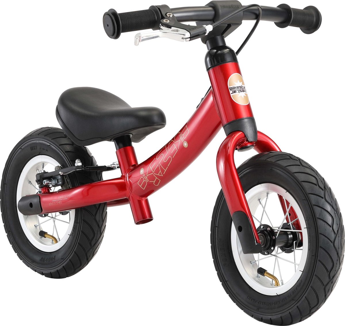 Bikestar meegroei loopfiets Sport 10 inch, rood (4260184711307)