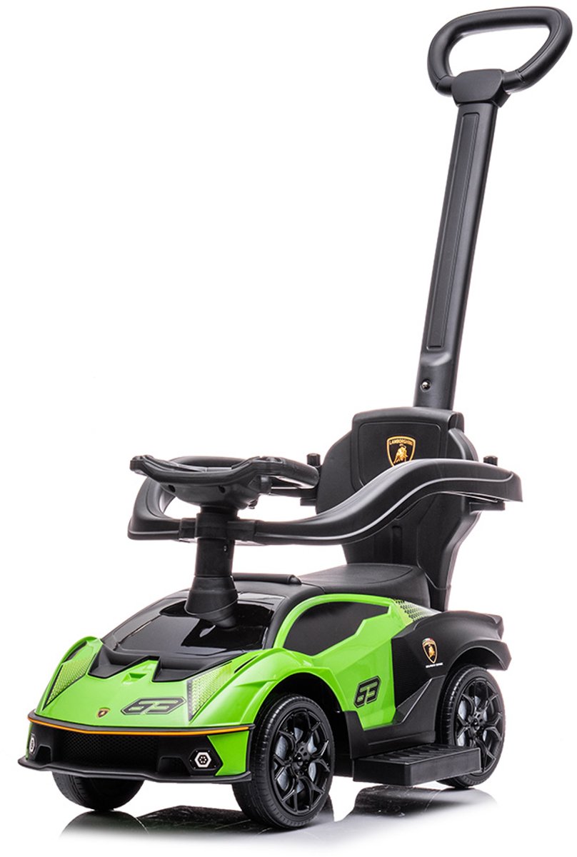 Billy Loopauto met Duwstang Lamborghini SCV12 Groen (5404016495952)