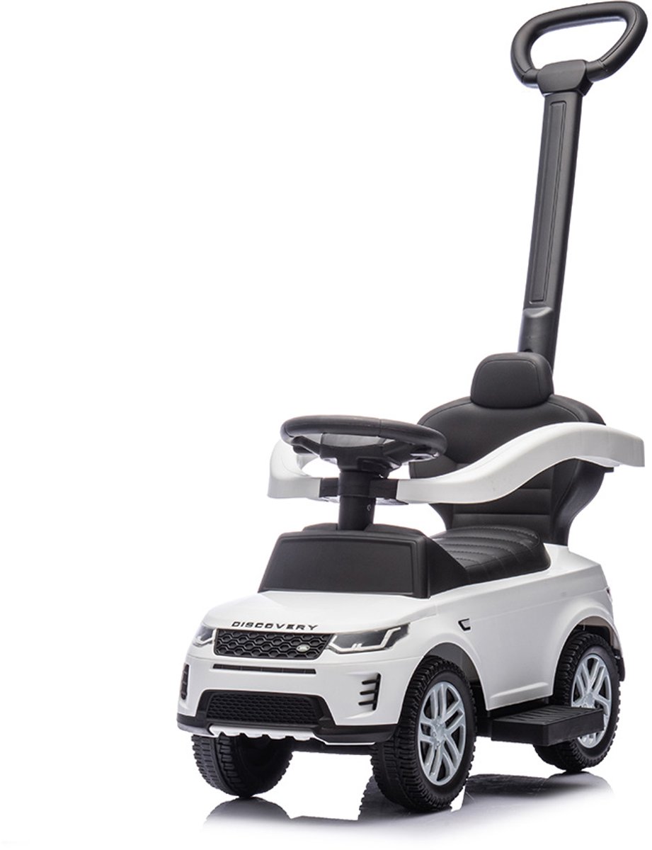 Billy Loopauto met Duwstang Land Rover Discovery White (5404016495877)