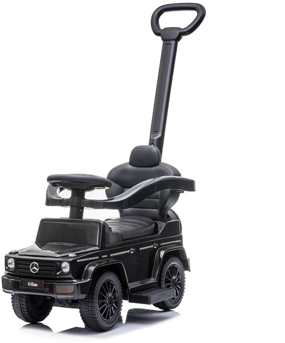 Billy Loopauto met Duwstang Mercedes-Benz G350D Zwart (5404016490315)