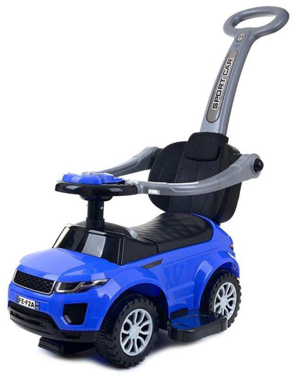Billy Loopauto met Duwstang Mora Blauw (5404016495839)