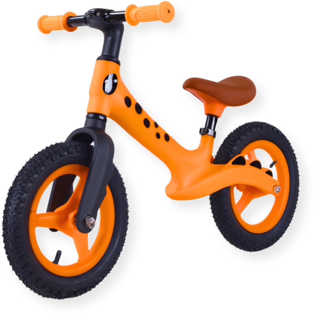 Buxibo - Loopfiets voor Kinderen - Paxi - 12 inch - Oranje (8720701739819)