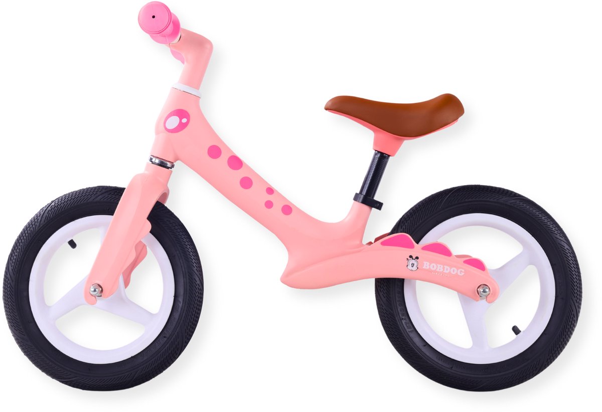 Buxibo - Loopfiets voor Kinderen - Paxi - 12 inch - Roze (8720701739826)