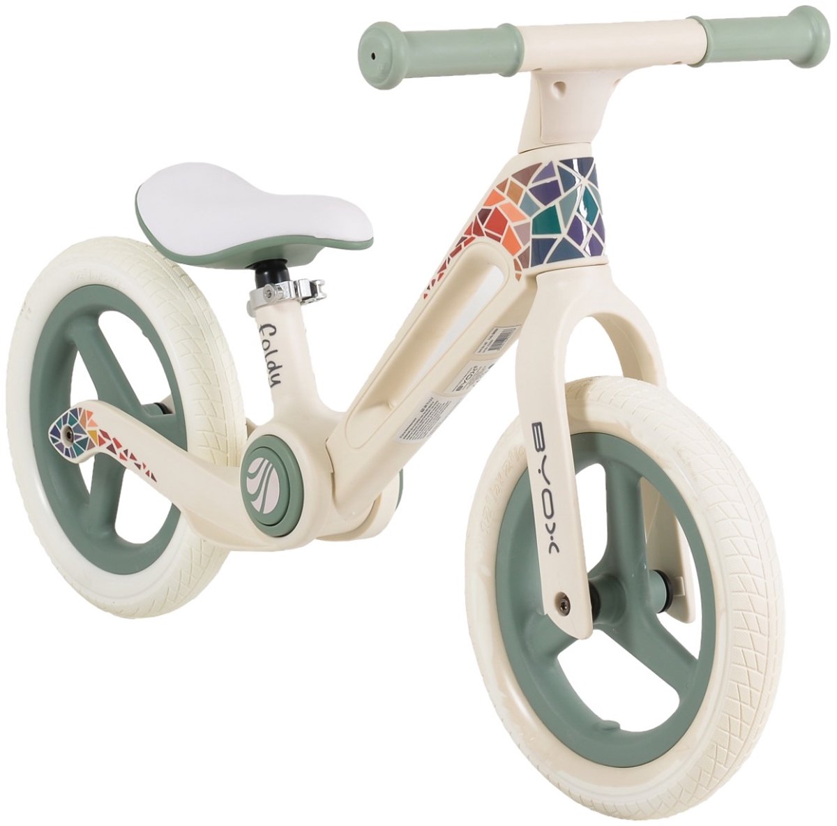 Byox Foldy Green Inklapbare Loopfiets (3800146229276)