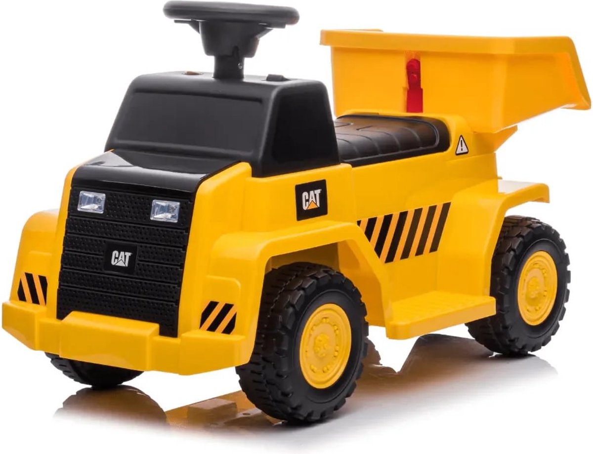 CAT Elektrische Kiepwagen - voor Kinderen - 6V accu - 1 tot 3 jaar - Geel (5413822551875)