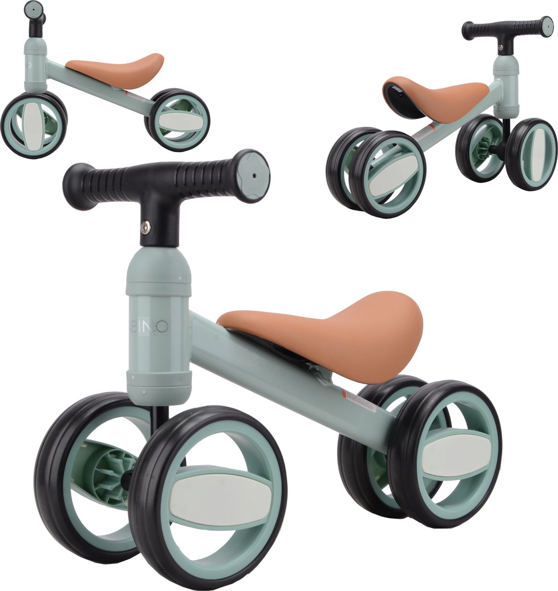 Cabino Loopfiets / Driewieler - Vanaf 1 jaar - Groen (8720289208158)