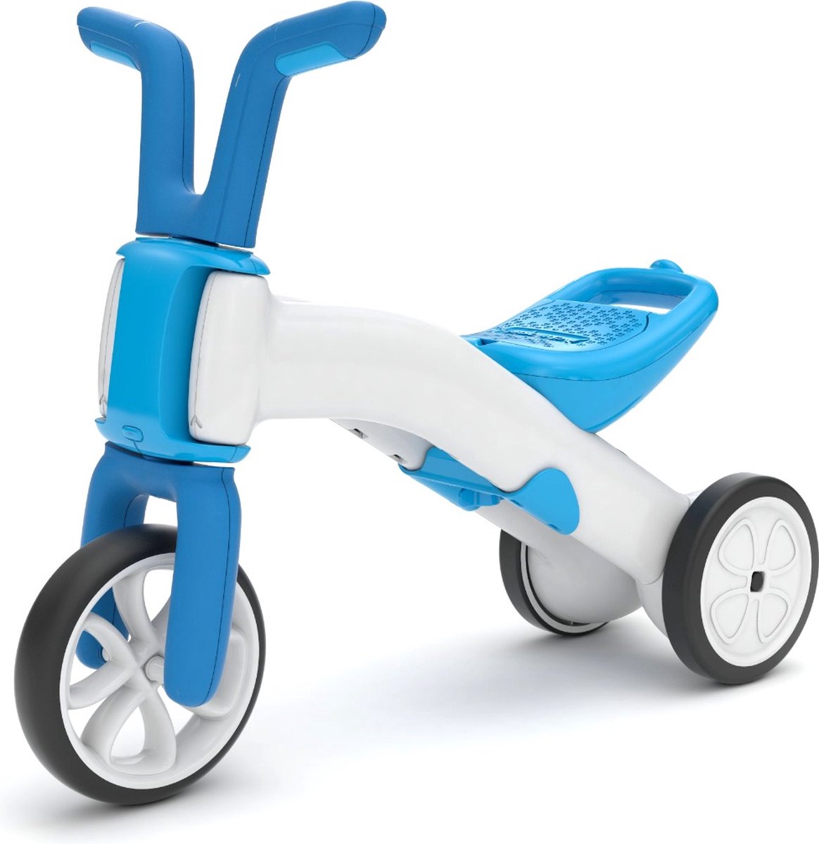 Chillafish Bunzi - 2-in-1 driewieler en loopfietsje, 1 tot 3 jaar, Blauw (5425029651449)