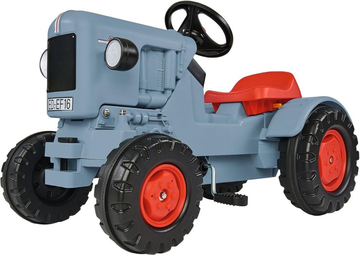 DD® Looptractor - Loopauto - Loop Tractor - met 3 Traps Stoelverstelling - 88x46x54cm - Grijs (6152721327370)