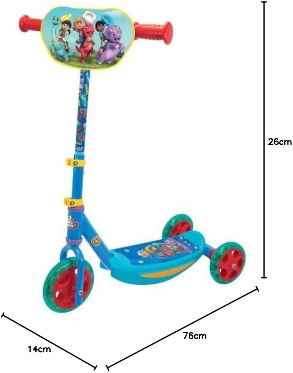 Dino Ranch Scooter met 3 Wielen voor Kinderen (6153815372399)