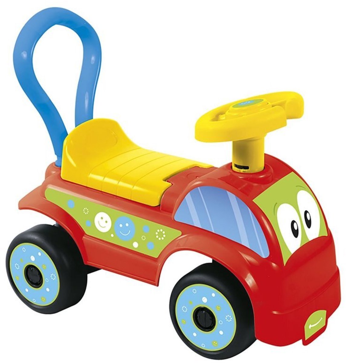 Dolu Loopauto 37x21x47 cm Geel/Blauw/Rood (8690089026200)