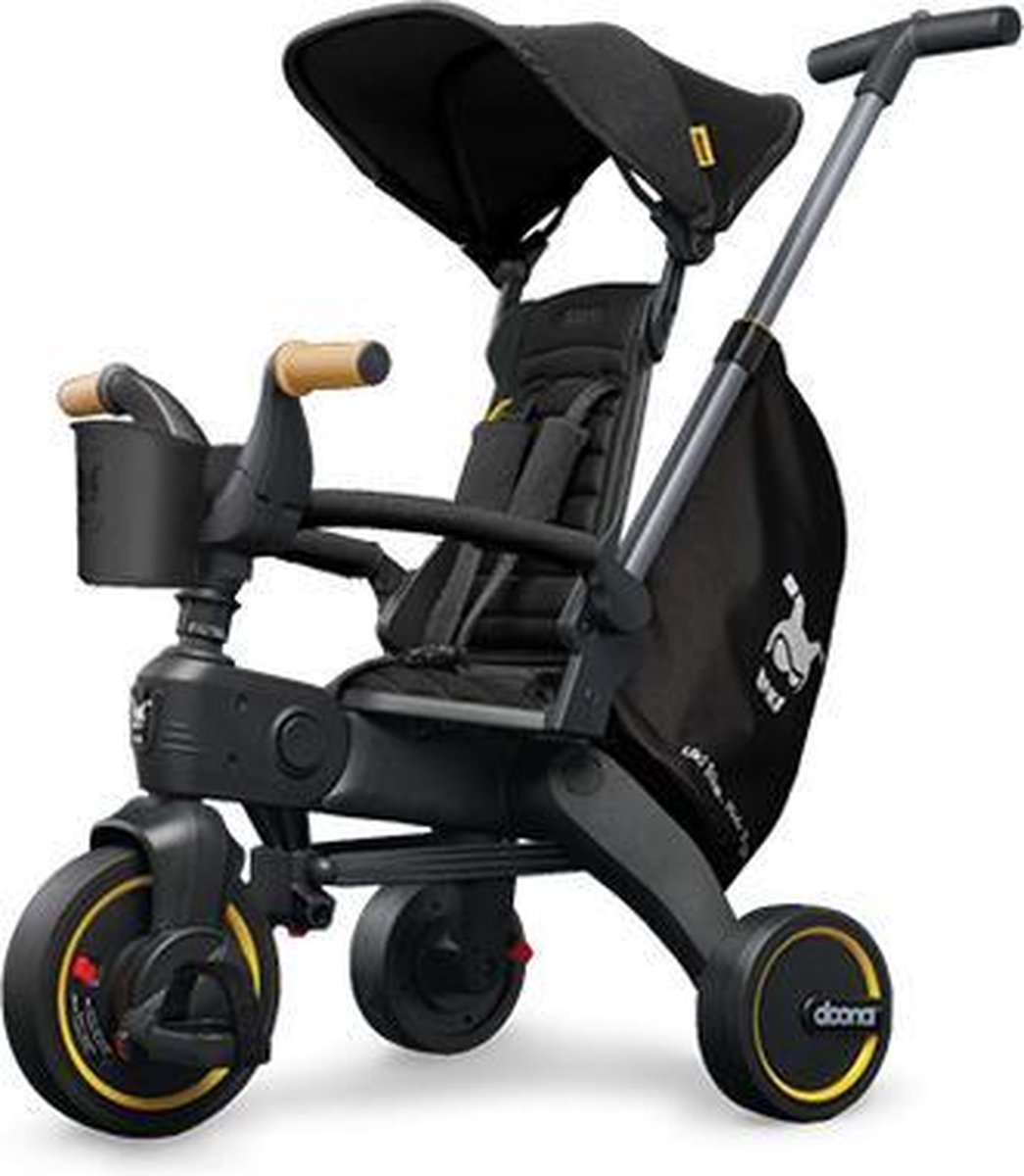 Doona Liki Trike s5 Luxe Opvouwbare Driewieler Nitro Black (4897055663559)