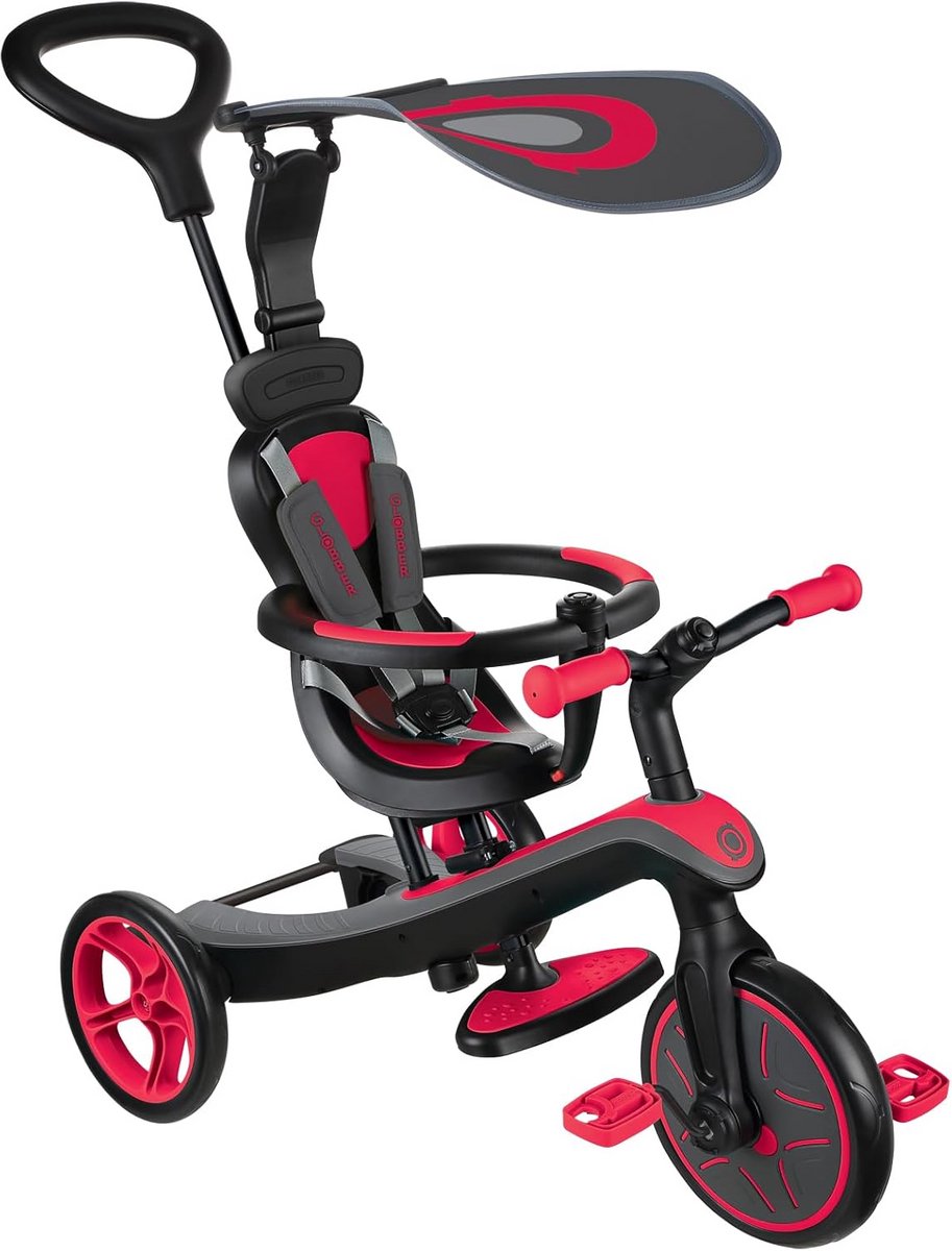 Dreirad Explorer 4 in 1 Rood voor Kinderen (9101045720968)