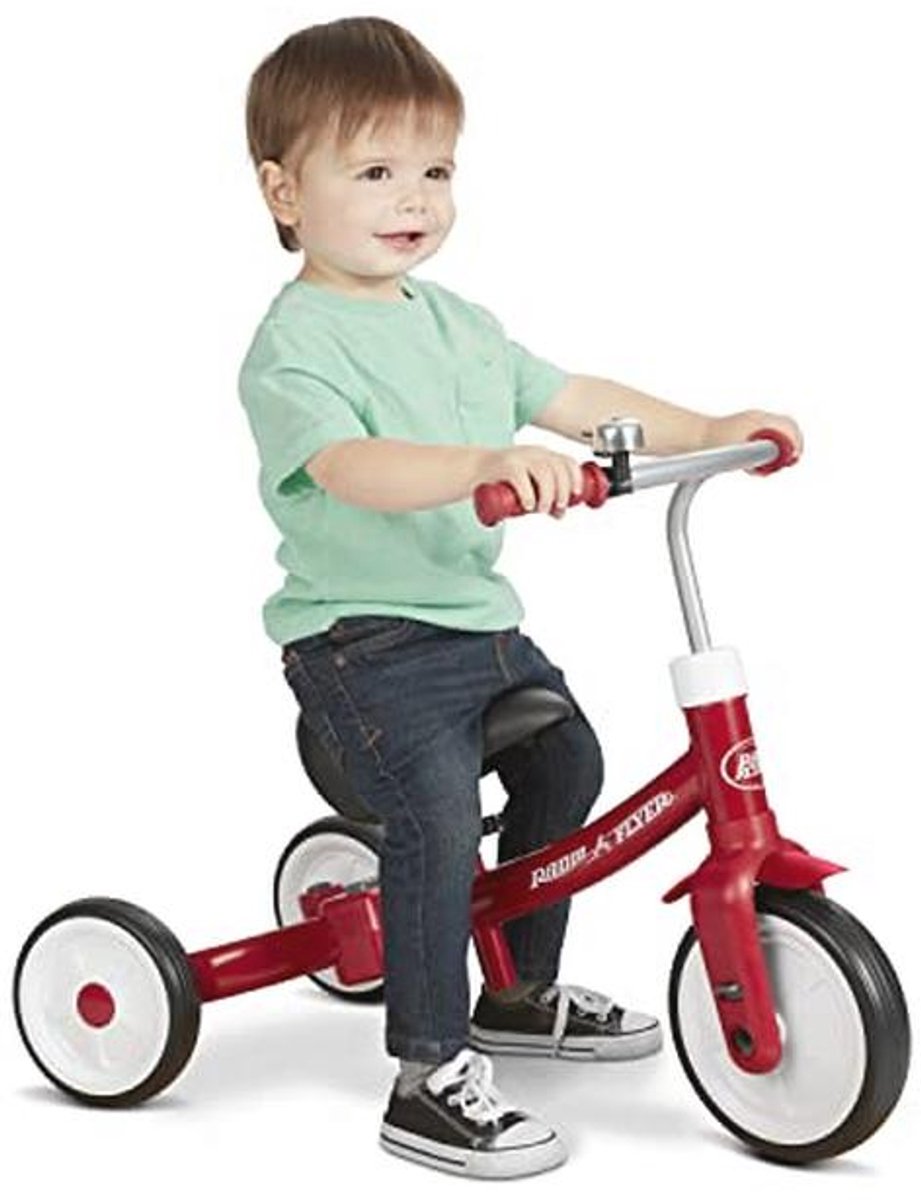 Driewieler en Loopfiets voor Peuters - 3-in-1 Speelplezier voor Kinderen van 1-3 Jaar (9101009446293)