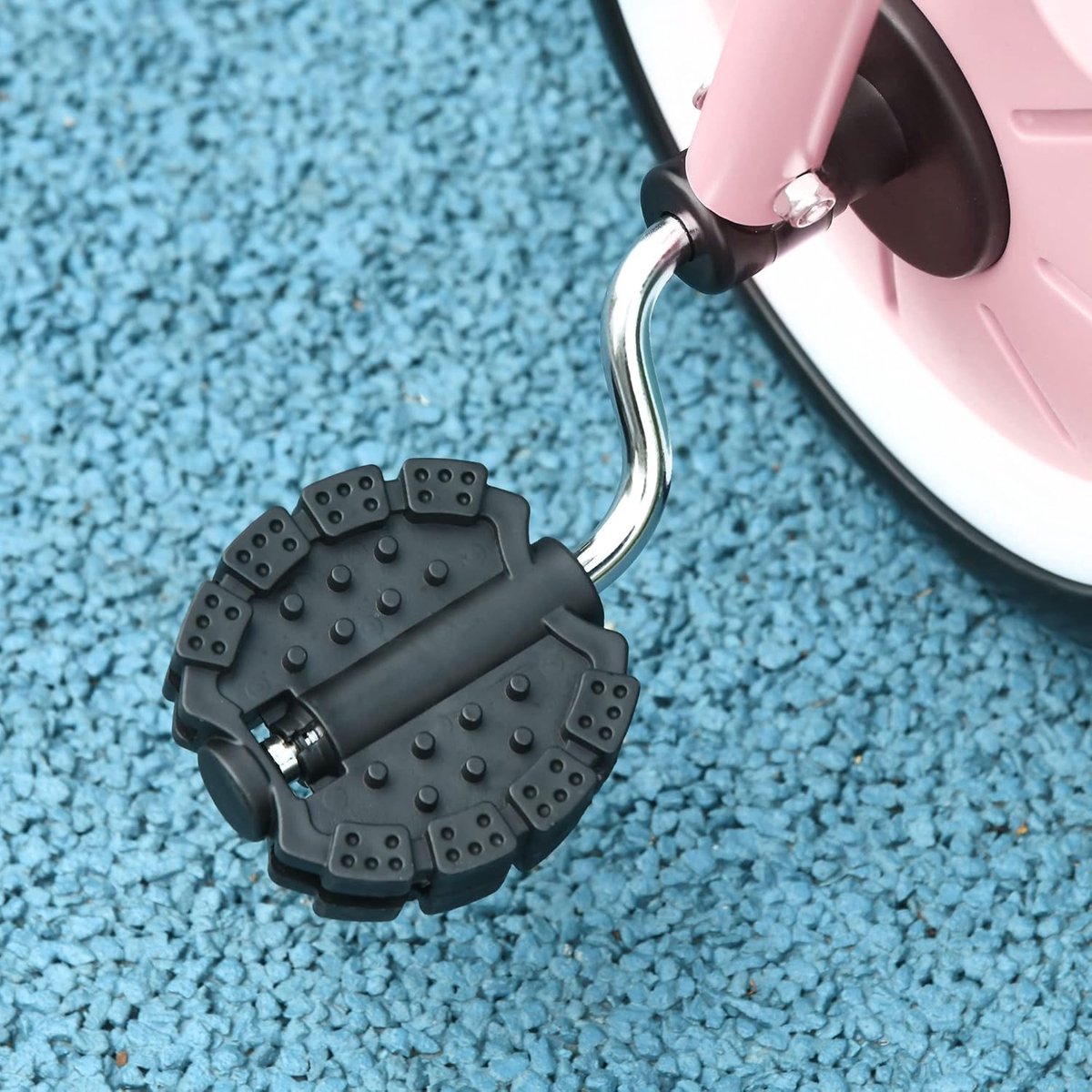 Driewieler voor kinderen met bel en mand, verstelbaar zadel met rugleuning, voor kinderen van 2 tot 5 jaar, roze (8785291980478)