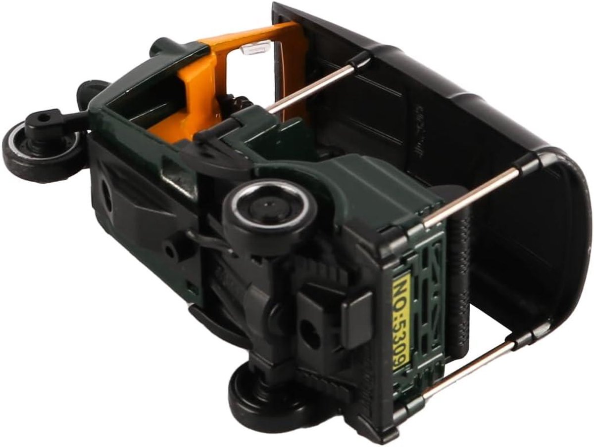 Egoods - Vintage driewieler decoratie taart topper woondecoratie retro auto ontwerp met zinklegering - 8x4x5.5cm (8785354011897)