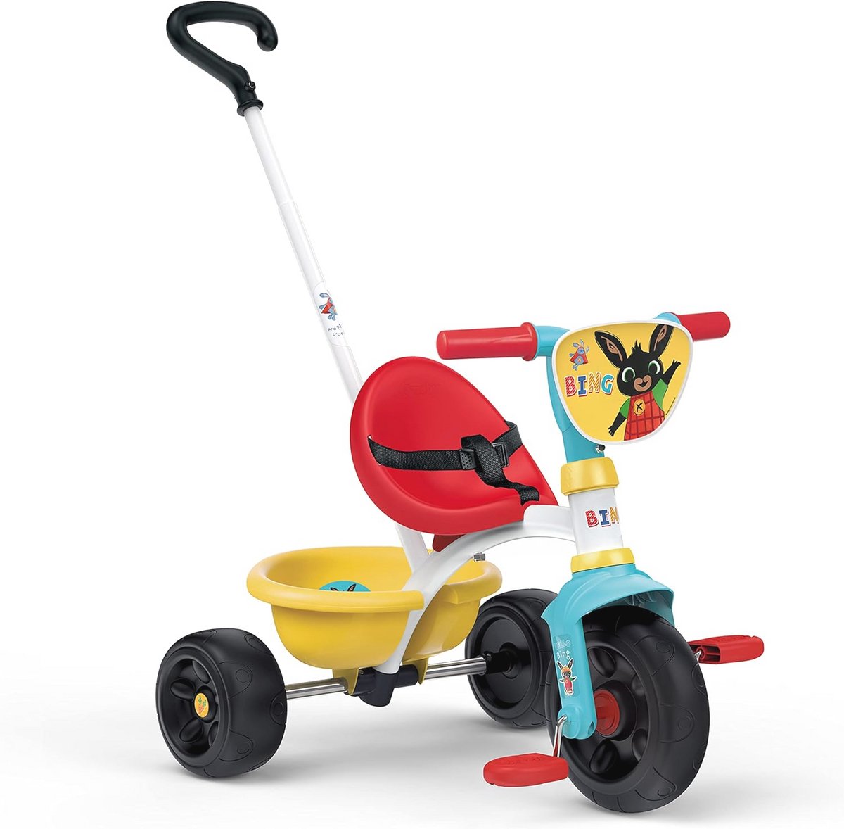 Evolutionaire Driewieler voor Kinderen vanaf 15 Maanden met Oudergreep en Opbergmand (6151810474445)