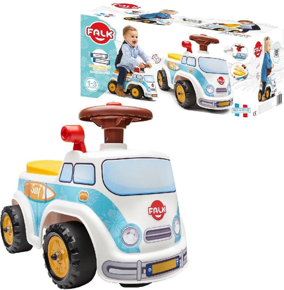 Falk loopwagen surf minibus 1 - 3 jaar (3016200007029)