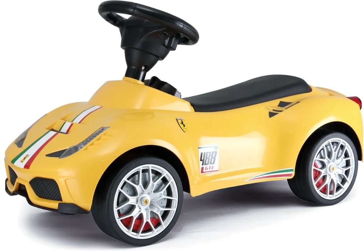 Ferrari 488 Loopauto - voor Kinderen - 1 tot 3 jaar - Geel (5413822552766)